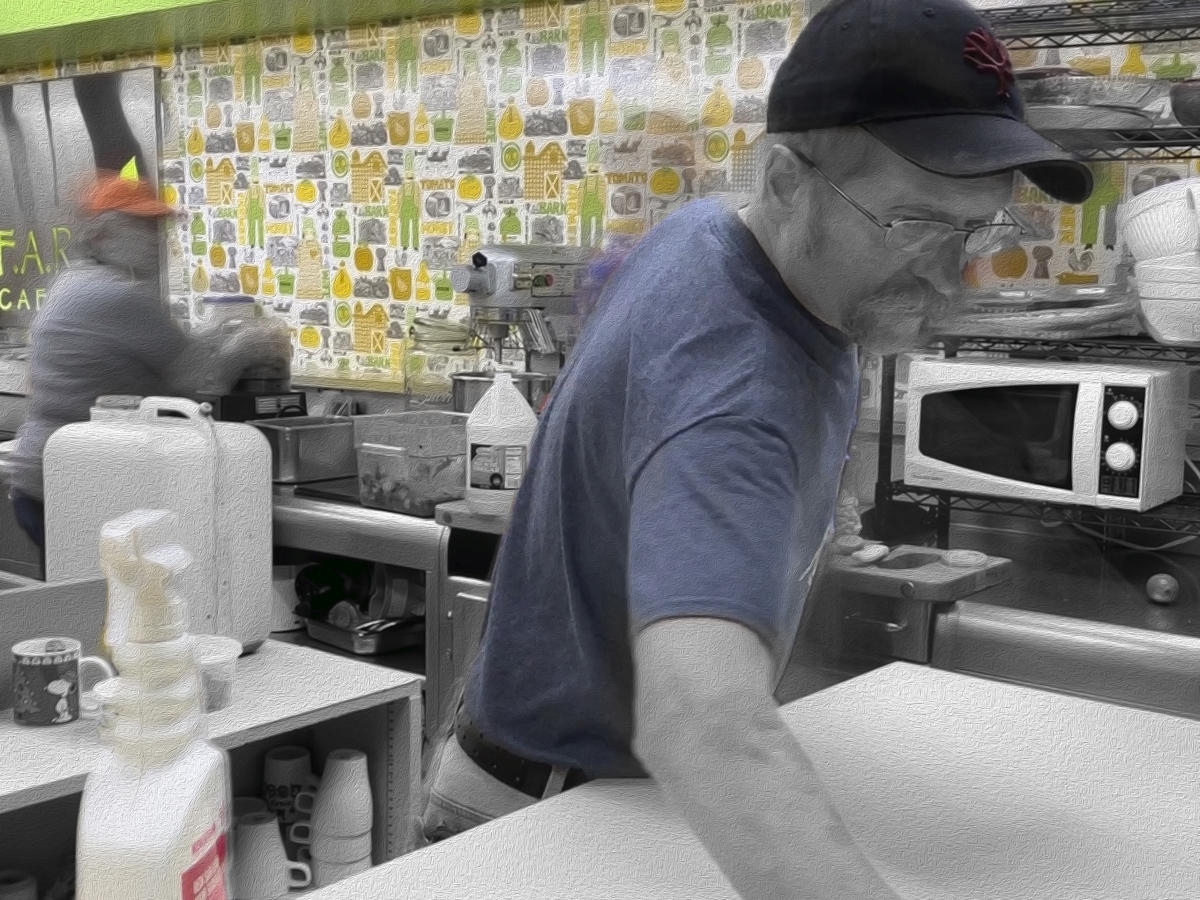 Team of volunteers at F.A.R.M. Cafe